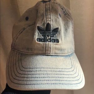 Denim Adidas baseball cap